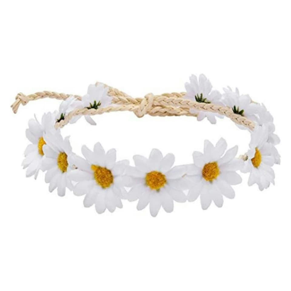 image 1 of Bristol Novelty Daisy Headband - White - One Size One Size