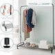 image 4 of House of Home Clothes Rail Garment Rack With Shoe Storage Shelf Adjustable Feet Easy Build