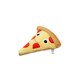 image 4 of Yummy World Cheezy Pie Pizza Plush Toy - Yellow/Red - M