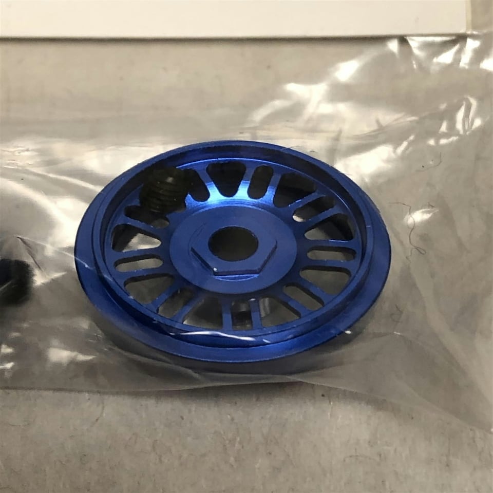 image 1 of Staffs Aluminium BBS Style Wheels in Blue 16.9x10mm STAFFS42