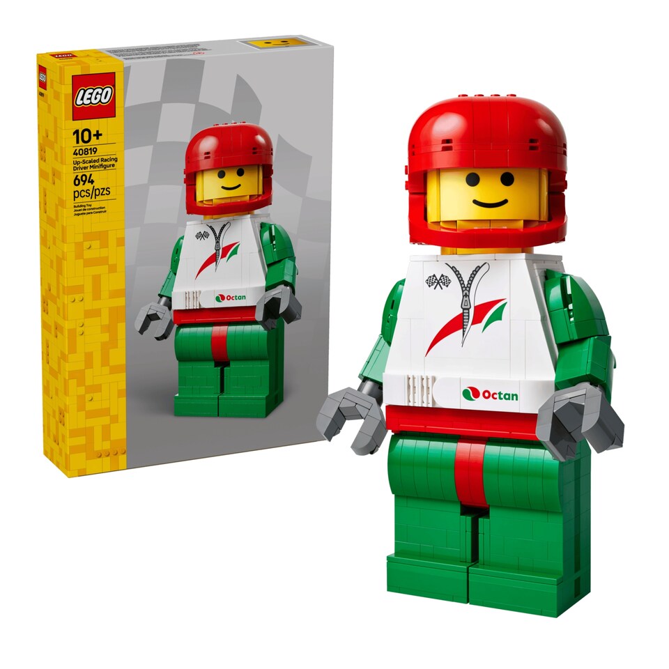image 1 of LEGO Large Racer Minifigure 40819