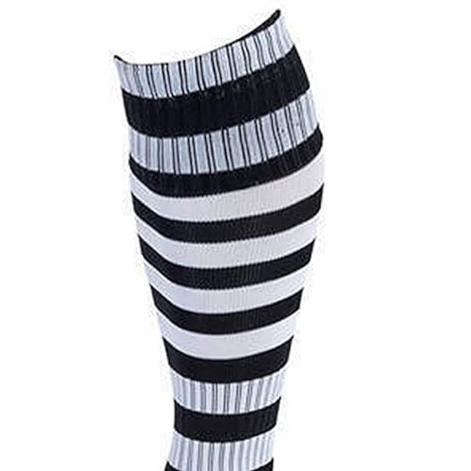 image 1 of Precision Hooped Pro Football Socks Adult Royal/Gold 44142