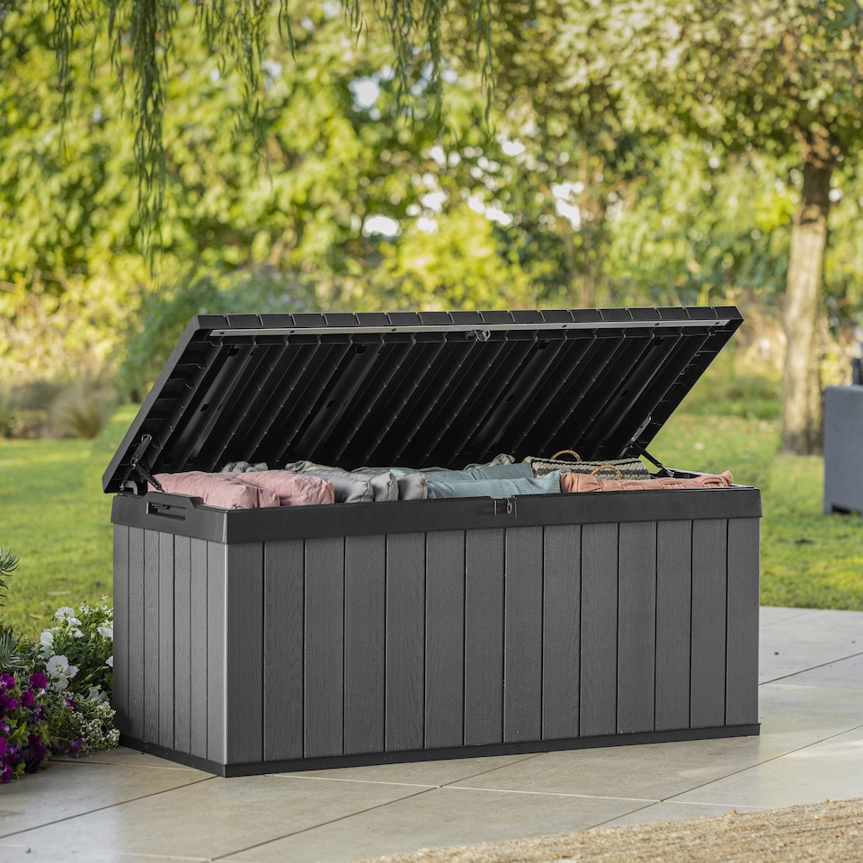 image 1 of Keter Darwin 454L Storage Box - Grey