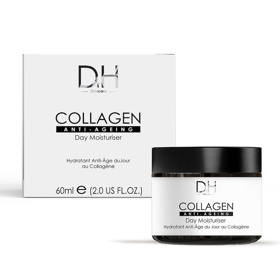 image 1 of Dr H Collagen Anti-Ageing Day Moisturiser 60ml x 2 Duo Set