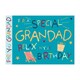 image 1 of Words 'n' Wishes Birthday Card for Grandad, Foiled Letters, Multicoloured, 22 x 15.8 cms