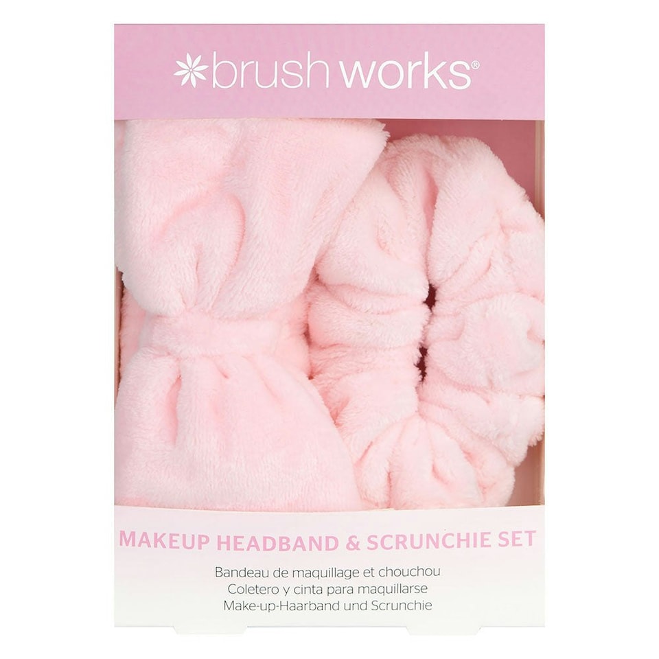 image 1 of Brushworks Makeup Headband and Scrunchie