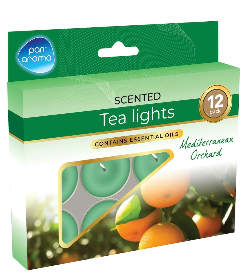 image 1 of Pack of 72 Assorted Scented Tea-Lights Candles