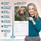 image 6 of Long Haired Dachshund 2026 Calendar | Square Wall Calendar | Dog Breed Gift | Plastic Free Packaging | by Avonside Publishing