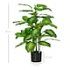 image 3 of HOMCOM 95cm Artificial Evergreen Tree Fake Plant in Pot Indoor Decor