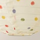 image 5 of ValueLights Annie Polka Dot Natural Fabric Globe Ball Ceiling Lamp Shade