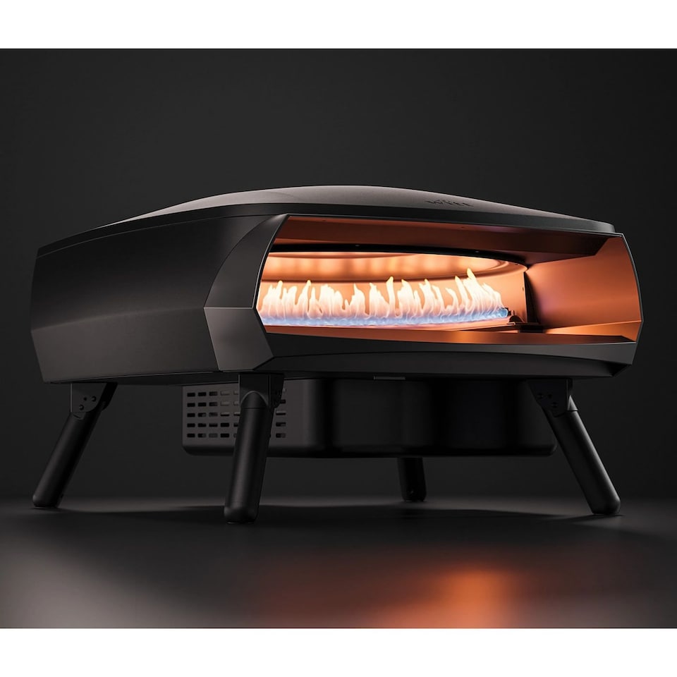 image 1 of Witt 16inch Pizza Oven 15-minutes Pre-Heat Rotating Stone - Black