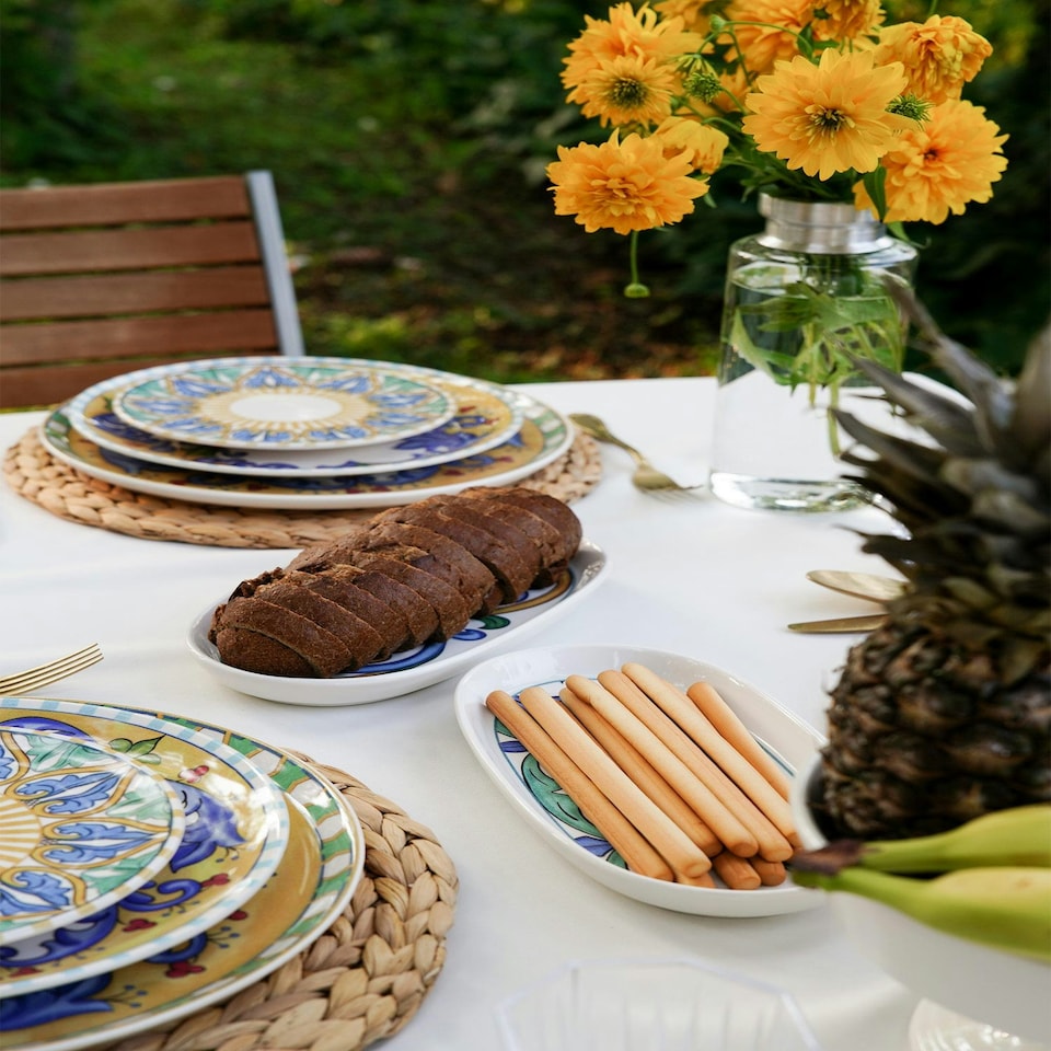 image 1 of Limoncello Collection Oval Platters, Set of 2