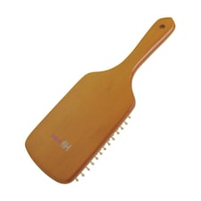 HySHINE Luxury Wooden Mane & Tail Brush - Tan - One Size