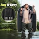 image 4 of COSTWAY Inflatable Fishing Float Tube Portable Adult Fishing Boat w/Pump