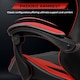 image 5 of Ergonomic Gaming Chair | Red | Red