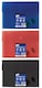 image 1 of Just stationery A4 6 pockets expanding file - assorted colours x 1 single folder