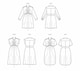 image 2 of McCall's 8404 Paper Sewing Pattern – Women’s Dress, Size W2 (20W–22W–24W–26W–28W), Intermediate