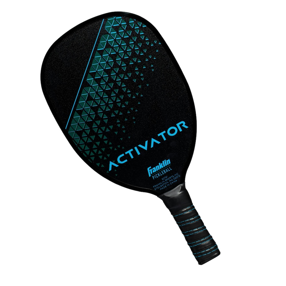 image 1 of Franklin Activator Wooden Pickleball Paddle - Black/Blue - One Size