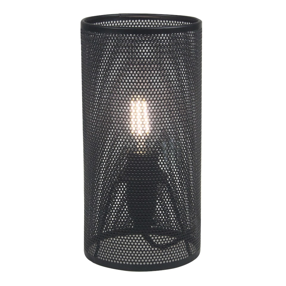 image 1 of Troy - Black Mesh 20cm Table Lamp