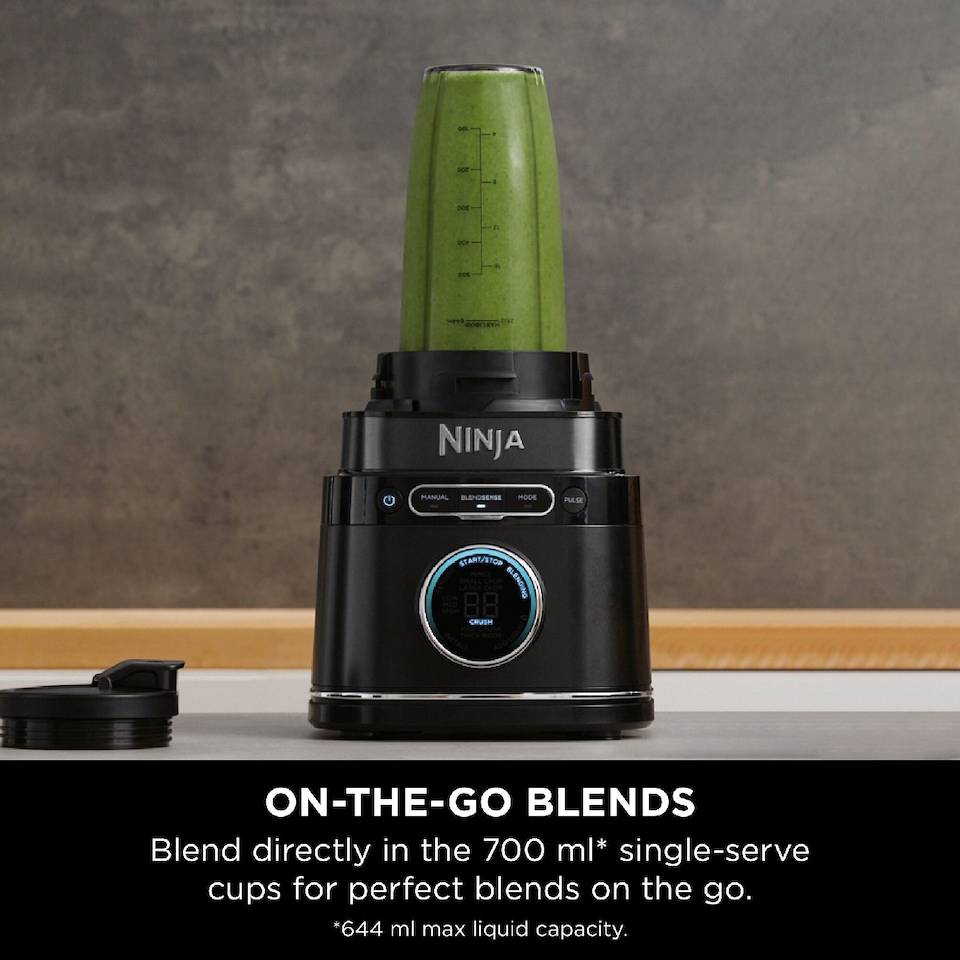 image 1 of Ninja Detect Blender Pro & Single Serve [TB301UK] | Black | Black | 1