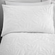 image 2 of Serene Luana Duvet Cover Set White