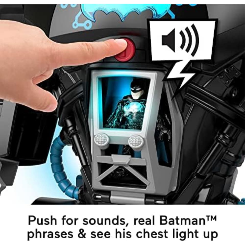 image 1 of Imaginext DC Super Friends Bat Tech Batbot Playset