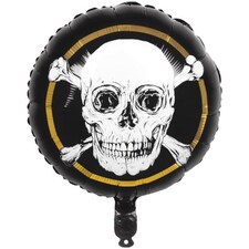 Pirates Gold Round Foil Helium Balloon 45cm / 18 in