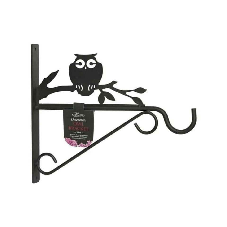 Hanging Basket Bracket - Owl