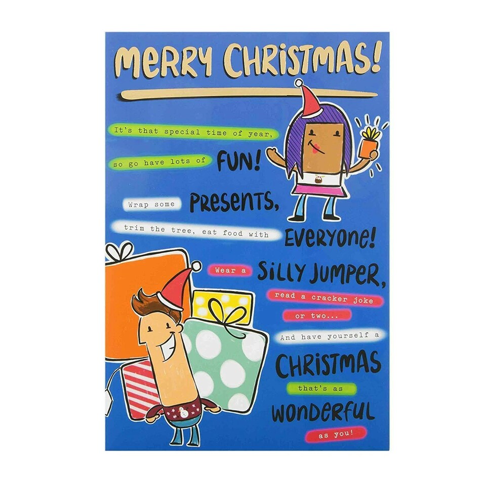 image 1 of Merry Christmas Card 'Wonderful'