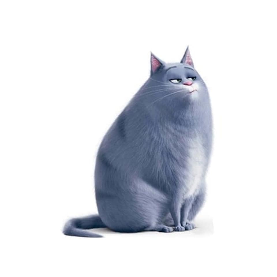 Chloe Tabby Cat Secret Life of Pets Star Mini Cardboard Cutout 87cm