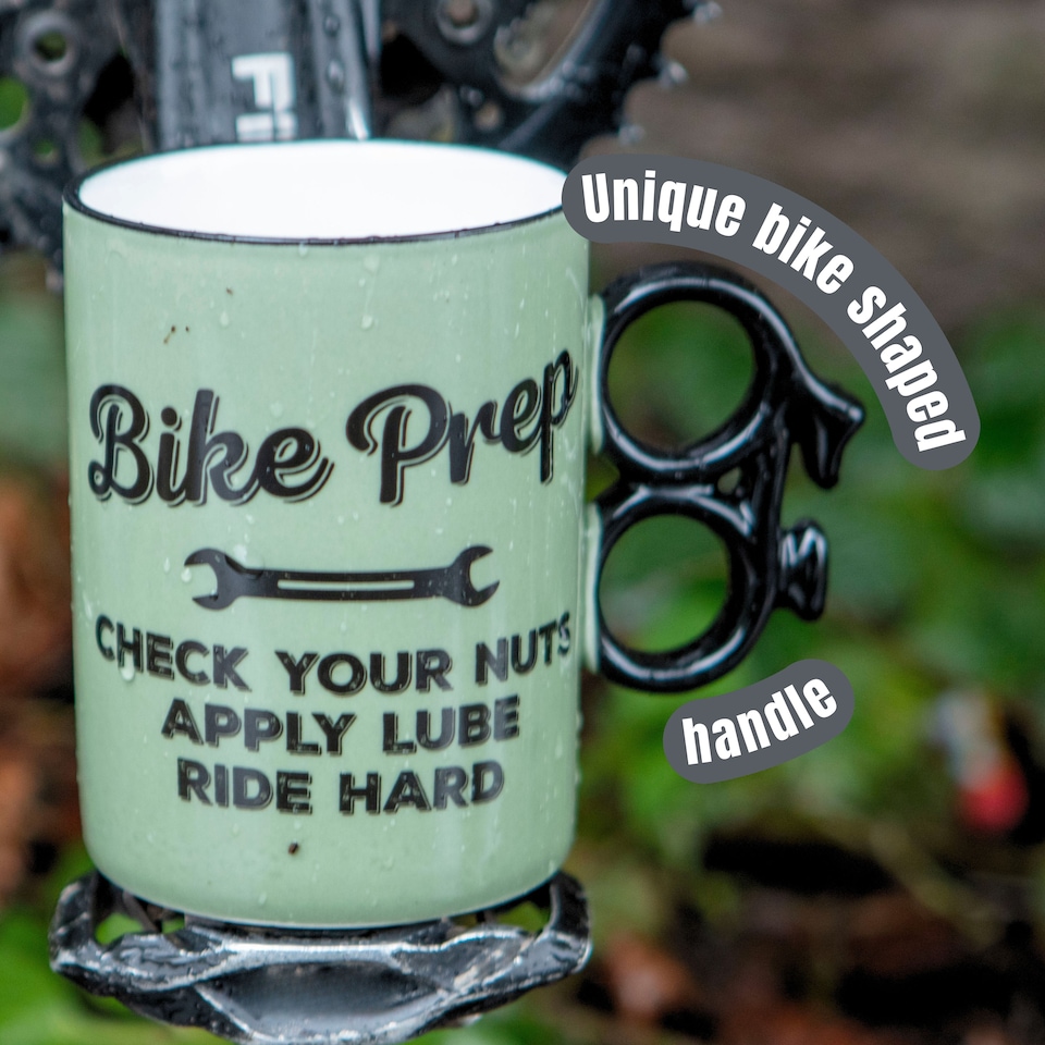 image 1 of Bike Prep Mug - Funny Cycling Gift