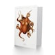 image 2 of Carl Chun Art Card Octopus Vintage Cephalopod Illustration