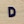 Blue Letter D