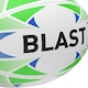 image 3 of Rhino Blast Rugby Ball - White/Blue/Green - 5