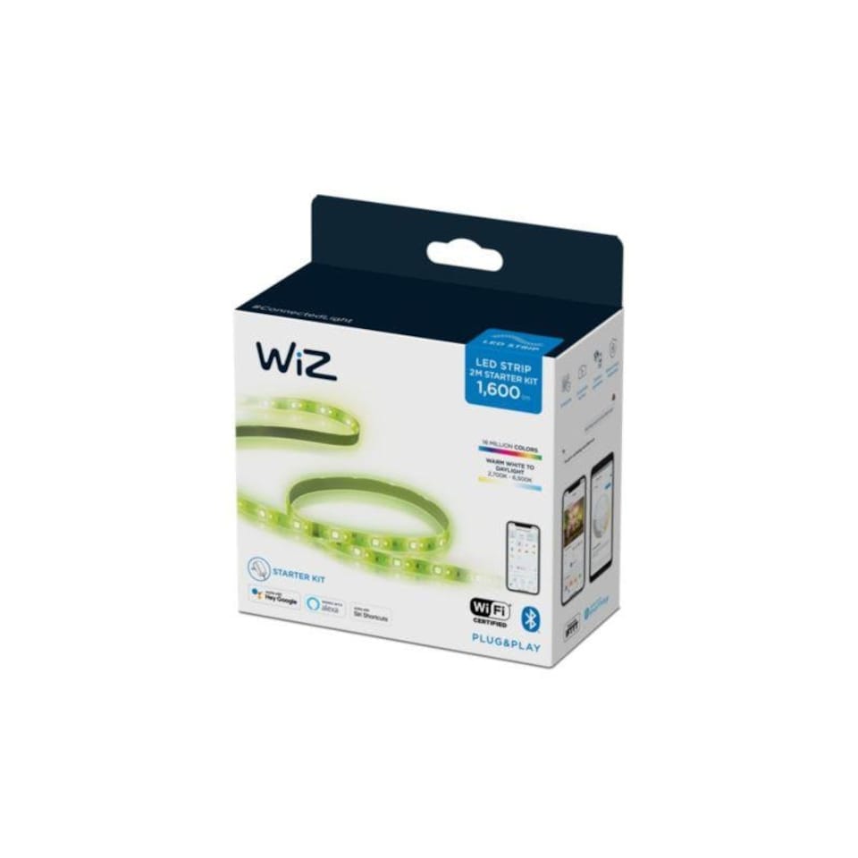 image 1 of WiZ Smart Master LED Strip Starter Kit 2 Metres