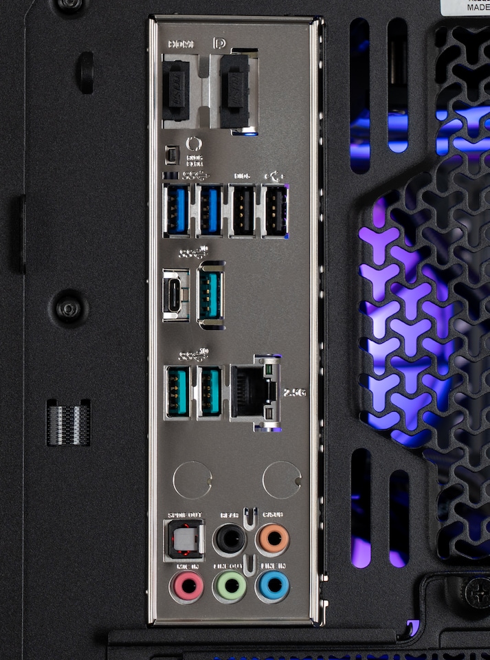 image 1 of PCSpecialist PRO Gaming PC - Ryzen 5 7500F Nvidia RTX 5070 32GB RAM 2TB M.2 SSD Windows 11 Home