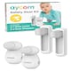 image 1 of Aycorn Safety Door Kit 2 Door Locks + 2 Door Stoppers White