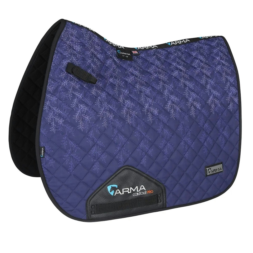 image 1 of ARMA Sport XC Leaf Horse Saddlecloth - Lavender - 15in - 16.5in