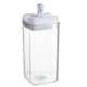 image 4 of Argon Tableware Flip Lock Plastic Food Storage Container - 1.2 Litre - White