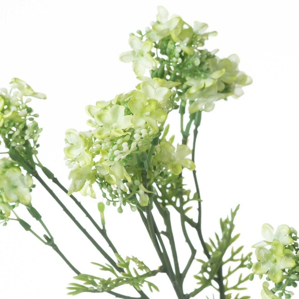 image 1 of Hill Interiors Plumb Blossom Spray Artificial Flower - Green - One Size
