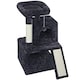 image 1 of Yaheetech 92 cm Cat Tower with Double Condos Black
