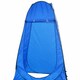 image 2 of Portable Pop Up Toilet Tent Instant Foldable Camping Privacy Shower Changing Tent - Blue