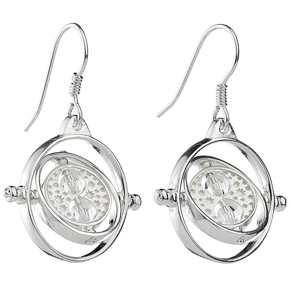 image 1 of Harry Potter Time Turner Drop Earrings with Crystal Elements - HPSE021