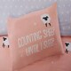 image 6 of Counting Sheep Cotton Duvet Cover Set Cover with Pillowcase Blue | Double