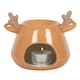 image 2 of Something Different Reindeer Oil Burner - Brown/Red - One Size