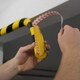 image 7 of Durable Adhesive Warning Corner Impact Protection Profiles C25R | 1 Metre