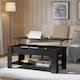 image 2 of Yaheetech Lift Top Coffee Table with Storage Shelf