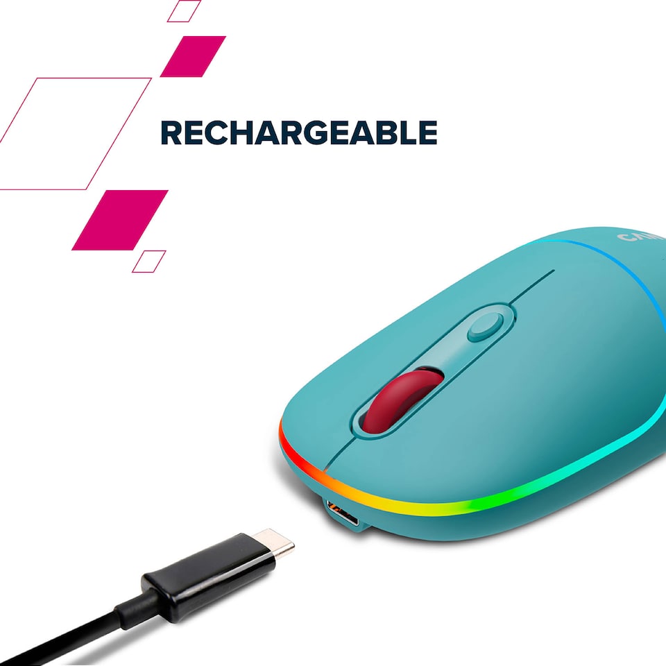 image 1 of Canyon Wireless  Mouse 2In1 BT MW-22 Snow White