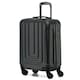 image 1 of Flight Knight Premium Hard Shell Lightweight Cabin Suitcase - 8 Wheels - TSA Lock & USB Port - 100 Airlines Approved Including Ryanair Priority - 55x40x20cm Black | Black | Cabin Bag