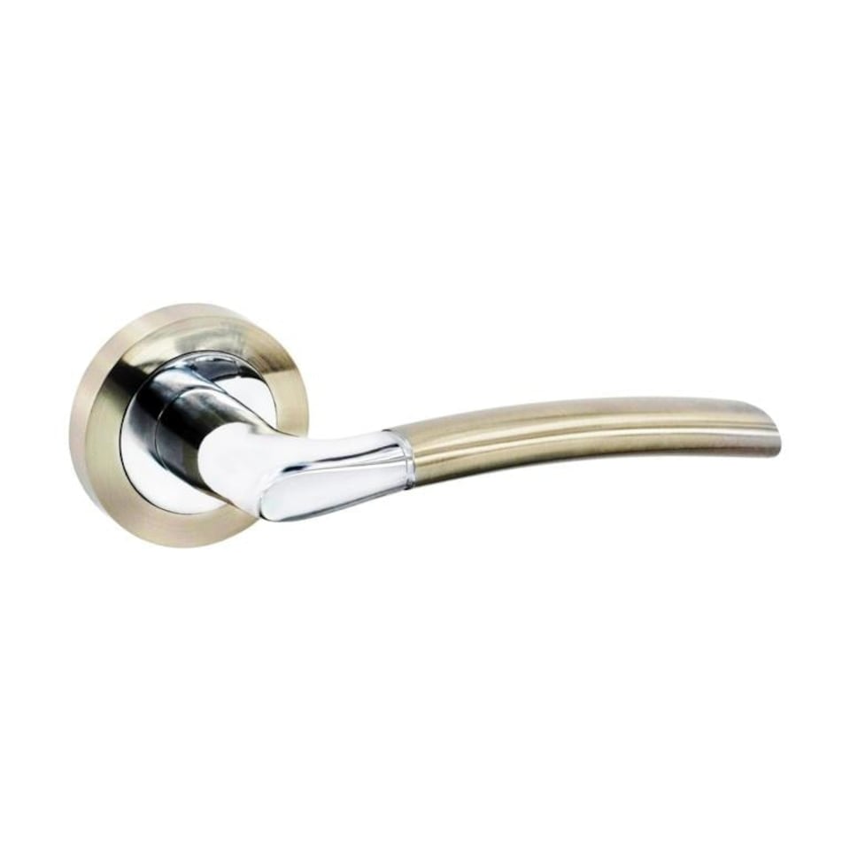 Smiths Architectural Solar Lever Door Handle - Silver/Nickel - 52mm
